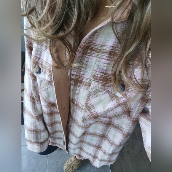 Golday plaid shirt jacket - Picture 2 of 3